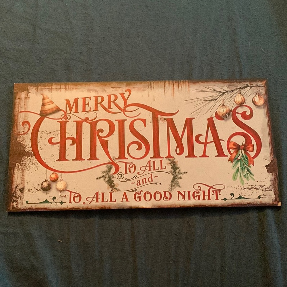 Christmas wall decor, Never used still in plastic,